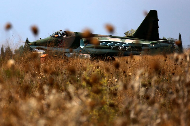 Rosyjski myśliwiec Su-25