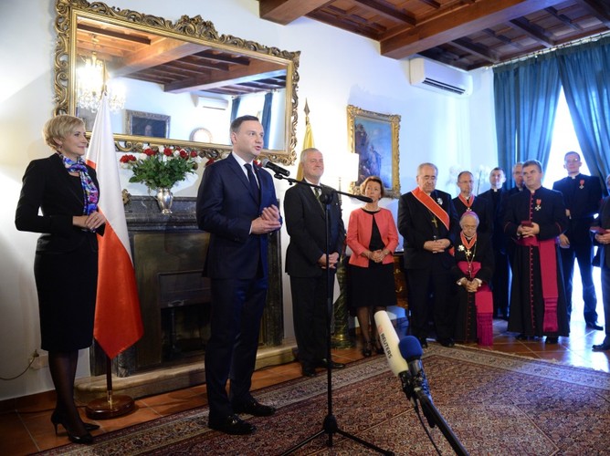 Agata Kornhauser-Duda i Andrzej Duda