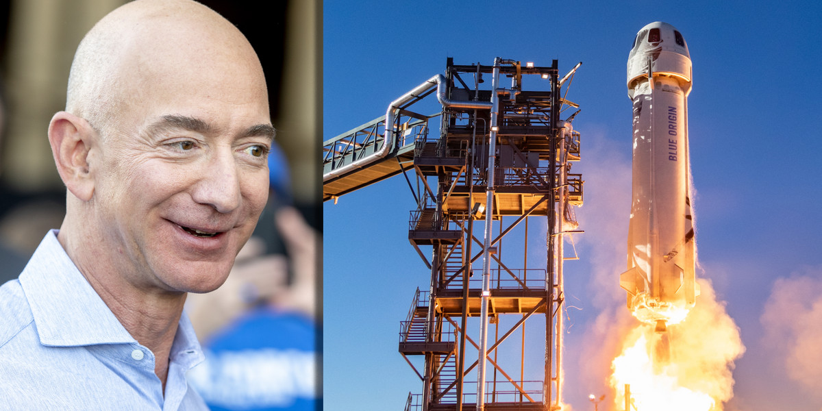  Kilka dni temu Jeff Bezos, najbogatszy człowiek świata, ogłosił, że zaraz po ustąpieniu ze stanowiska CEO Amazona wraz ze swoim bratem poleci na krawędź kosmosu. Wezmą współpasażera. 