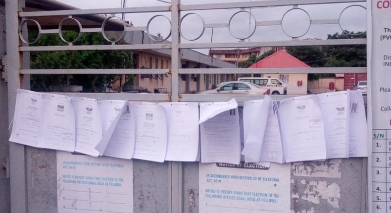 2019: INEC publishes forms, particulars of parties candidates