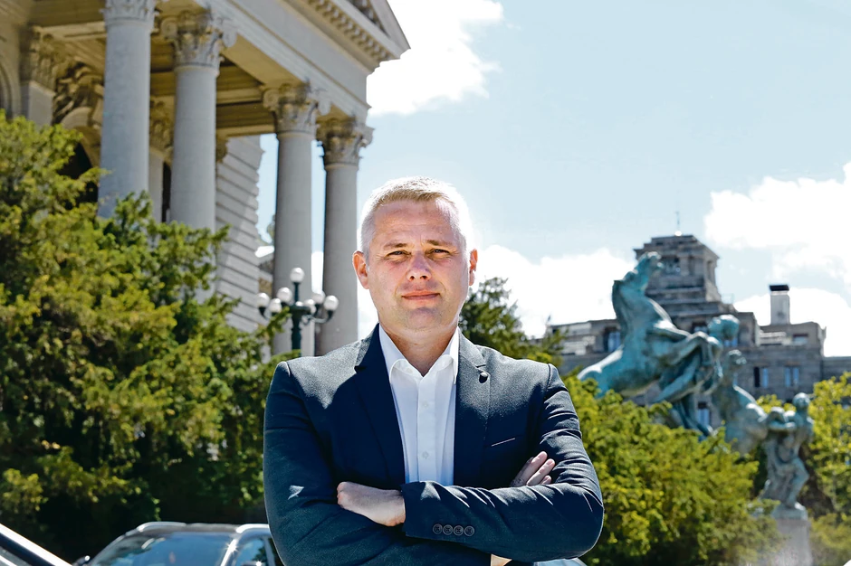 Igor Jurić ispred skupštine