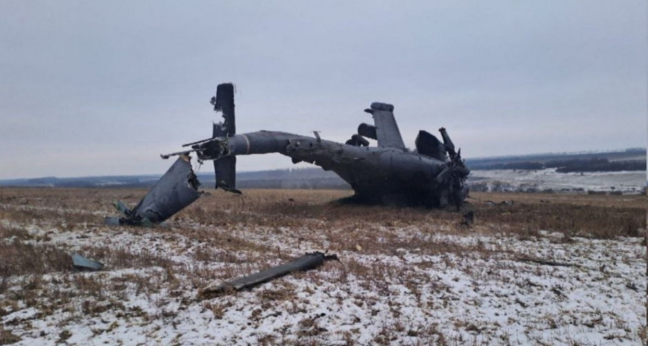 Potwierdzenie sukcesów ogłaszanych przeciwko samolotom lub śmigłowcom odnalezieniem wraku - jak w przypadku tego rosyjskiego Mi-24WM zniszczonego 9 lutego br. - jest sprawą rzadką.