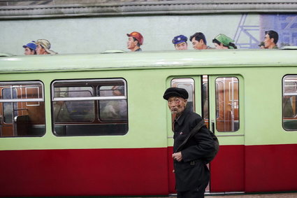 Tak wygląda metro w stolicy komunistycznej Korei Północnej