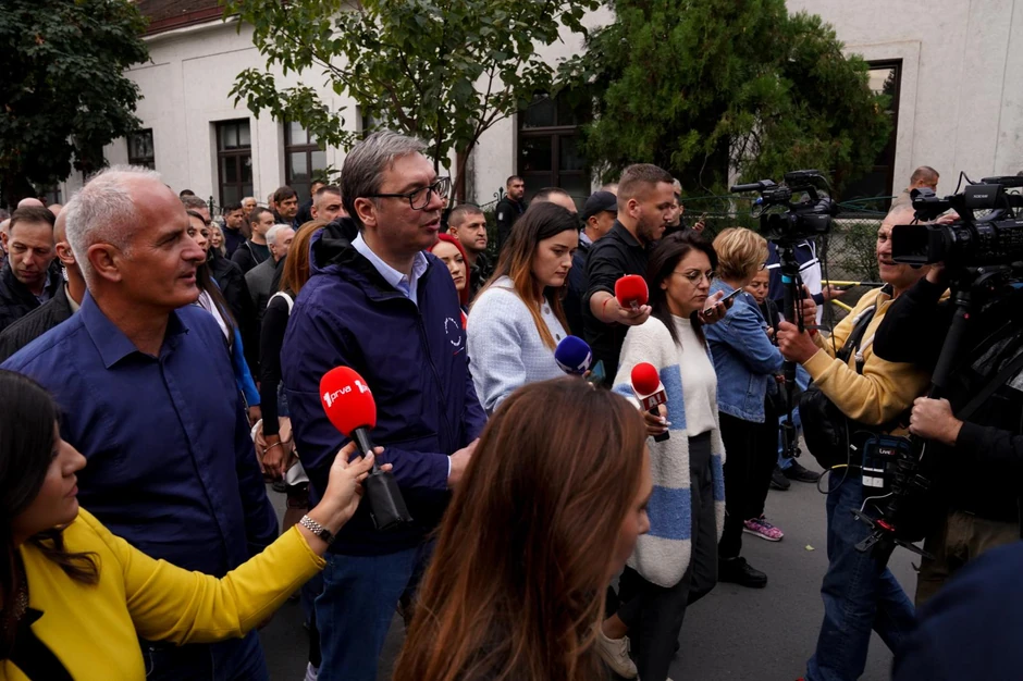 obrenovac protest skup protiv blokada