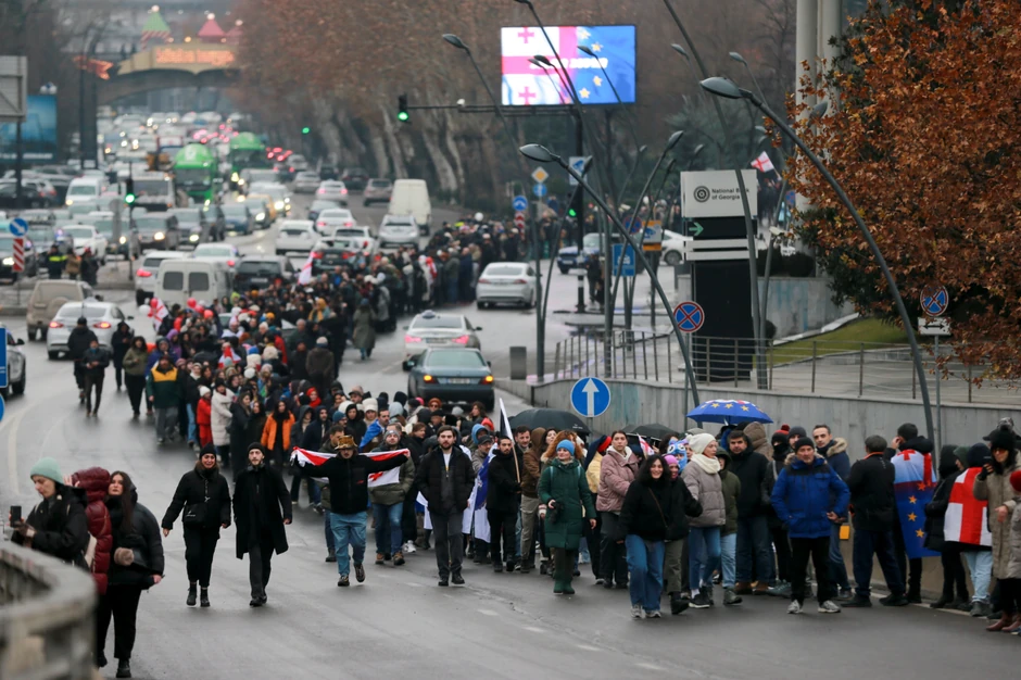 Protesti u Tbilisiju 28. decembra