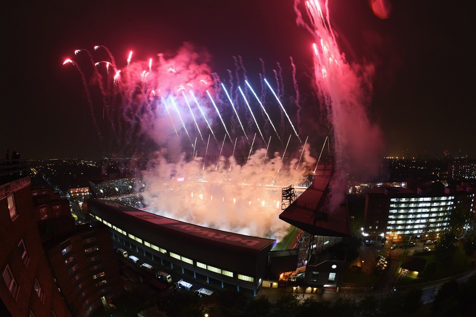 West Ham United pożegnał się ze stadionem Upton Park