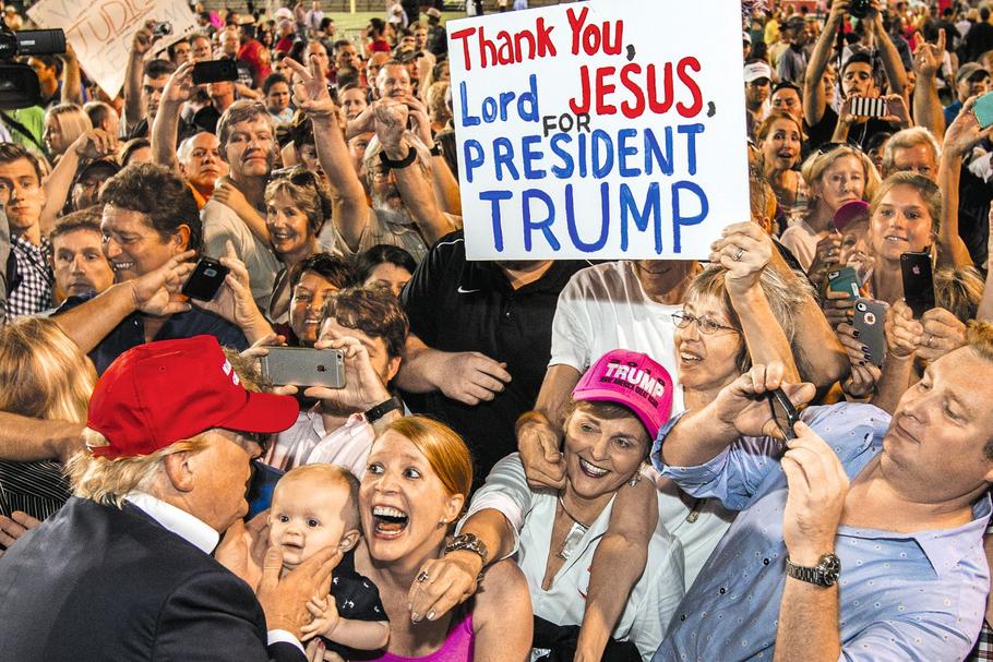 Donald Trump w kampanii wyborczej 2016