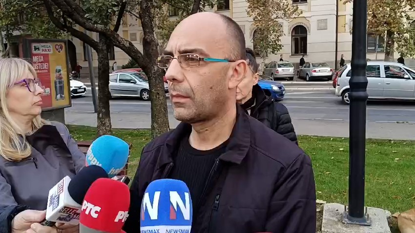 Mića Simić, otac ubijenog Andreja