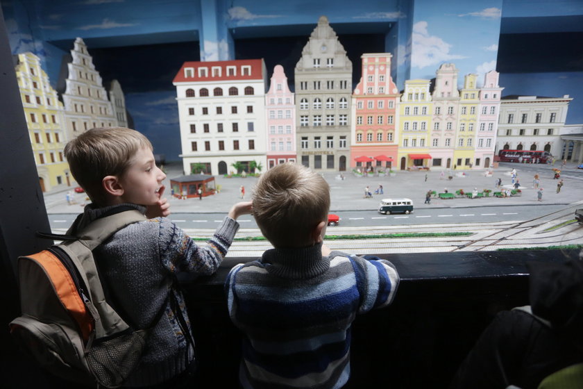 Makieta kolejowa na Dworcu Świebodzkim we Wrocławiu