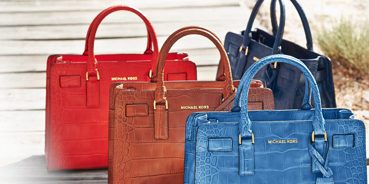 Michael Kors rose to popularity because of its handbags.