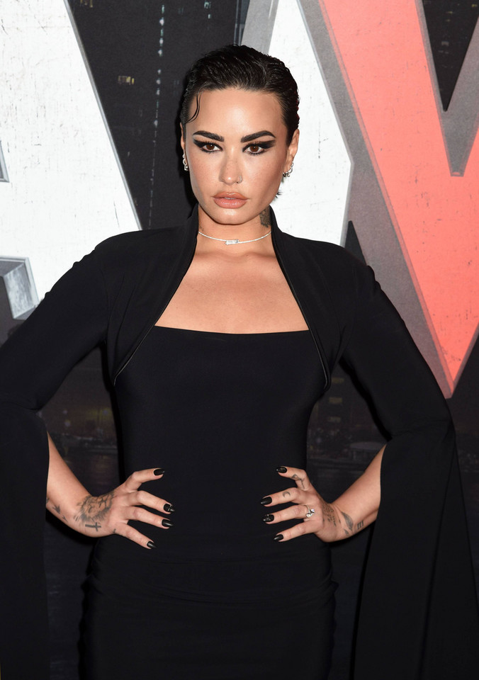 Demi Lovato na premierze filmu w Nowym Jorku