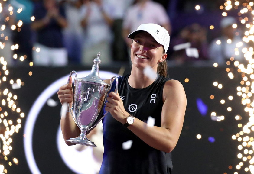 Iga Świątek po raz pierwszy wygrała WTA Finals.