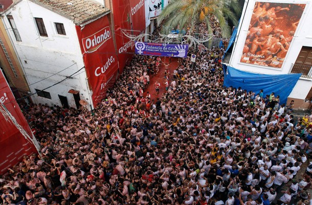 Tomatina Festival in Bunol