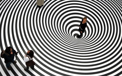 GERMANY-ART-EXHIBITION-OP ART