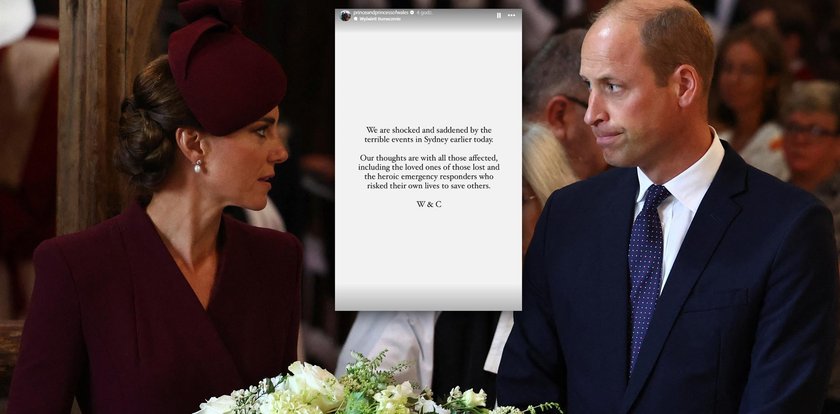 Kate i William wydali oświadczenie. "Jesteśmy zszokowani i zasmuceni"