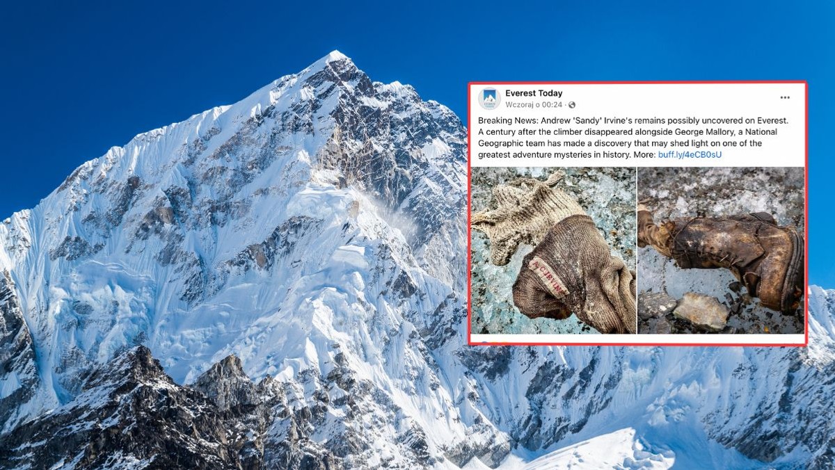 Niewiarygodne odkrycie na Mount Everest. Może zmienić historię