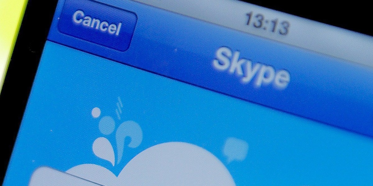 Skype.