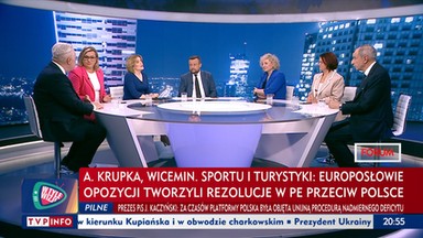 Kłótnia w studiu TVP o słowa Donalda Tuska. "Proszę nie powtarzać kłamstw"