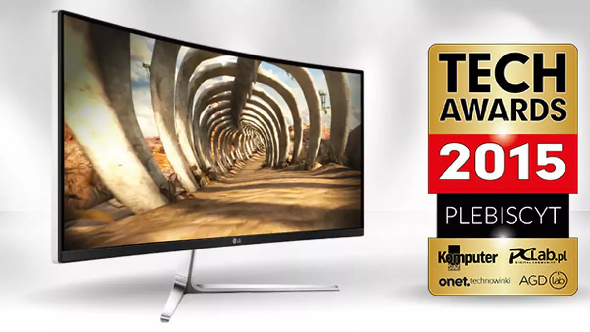 TechAwards 2015: Nagrody dla głosujących - zakrzywiony monitor LG 29UC97C