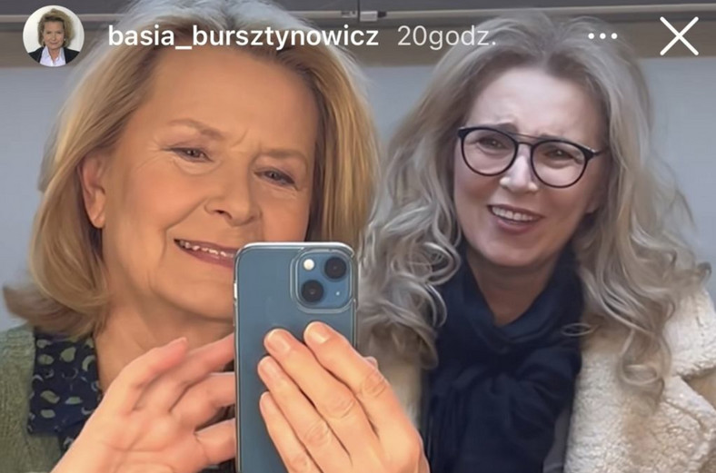 Barbara Bursztynowicz i Sylwia Wysocka