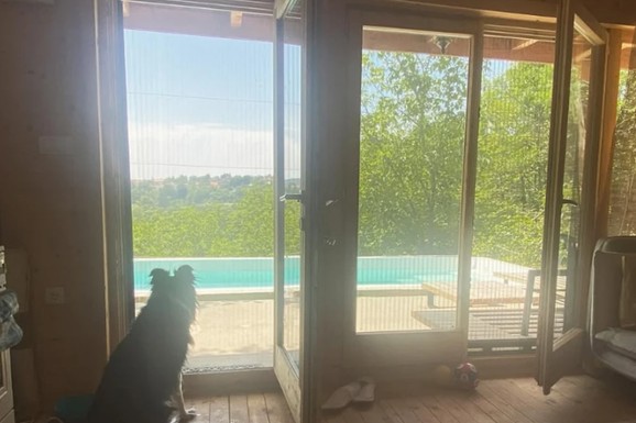 BAZEN, ZELENILO I VELIKI TREM Ivana se sklonila iz grada i napravila kuću u prirodi: Oko nje samo šuma i pašnjaci (FOTO)