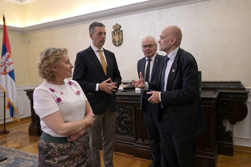 Marko Đurić i Francuski poslanici