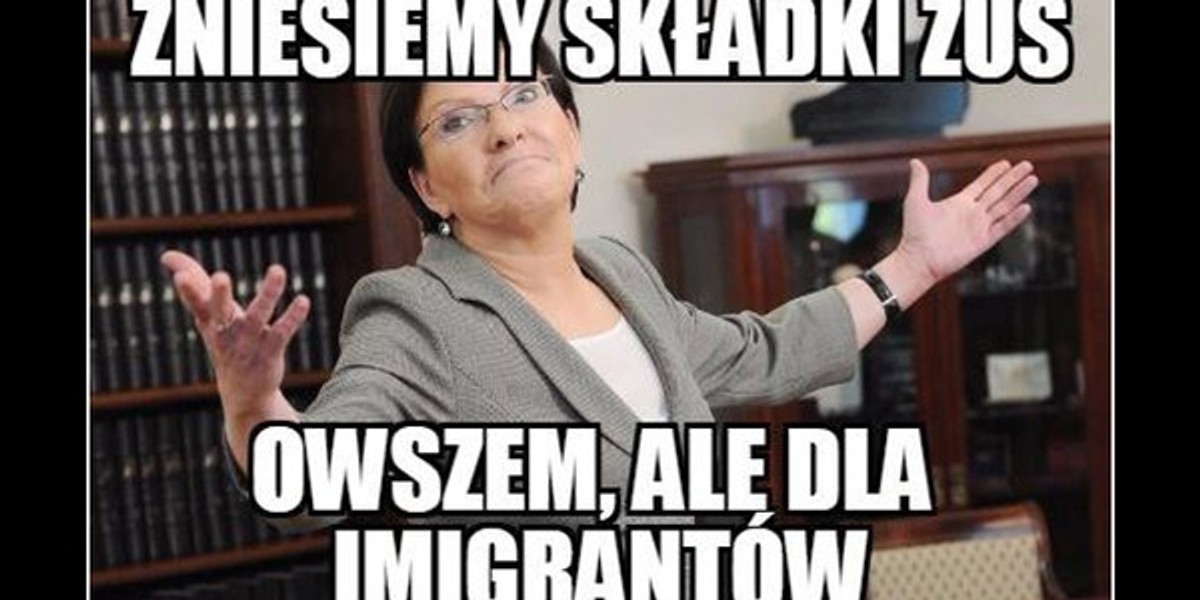 Memy o Kopacz i Szydło