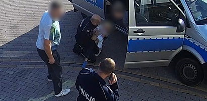 Kożuchów. 3-latka przestała oddychać, a zrozpaczeni rodzice pobiegli po pomoc do policjantów. Rozpoczęła się walka o życie [WIDEO]