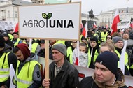 Protest rolników w Warszawie