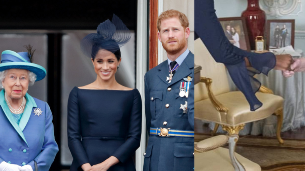 Zdjęcie Meghan Markle i księcia Harry'ego zniknęło z półki Elżbiety II. To odpowiedź królowej na ich ostatni wywiad? [INSTAGRAM][ZDJĘCIA]