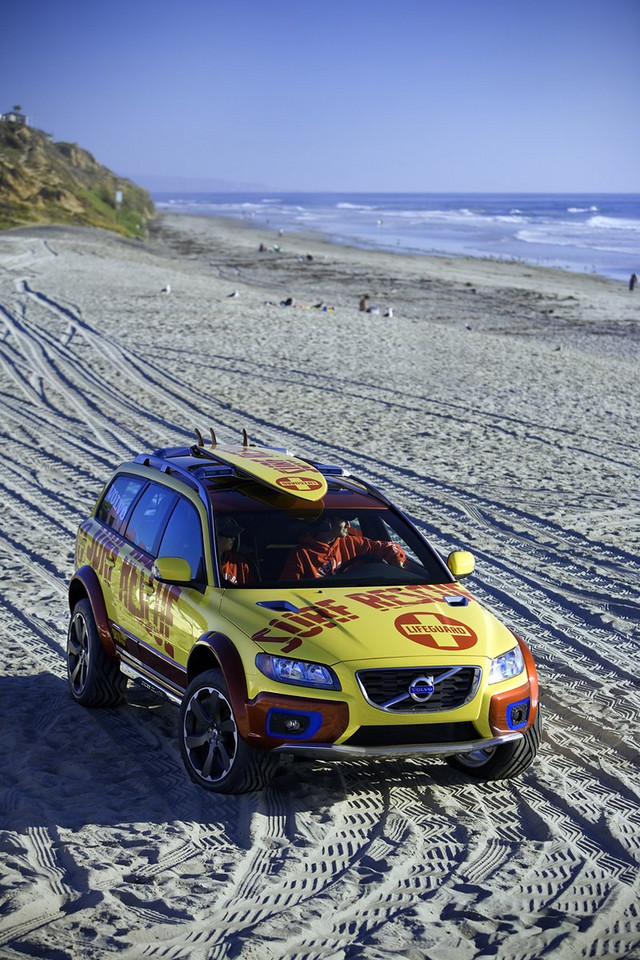 Wideo: Volvo XC70 Surf Rescue Safety – słoneczny patrol w akcji