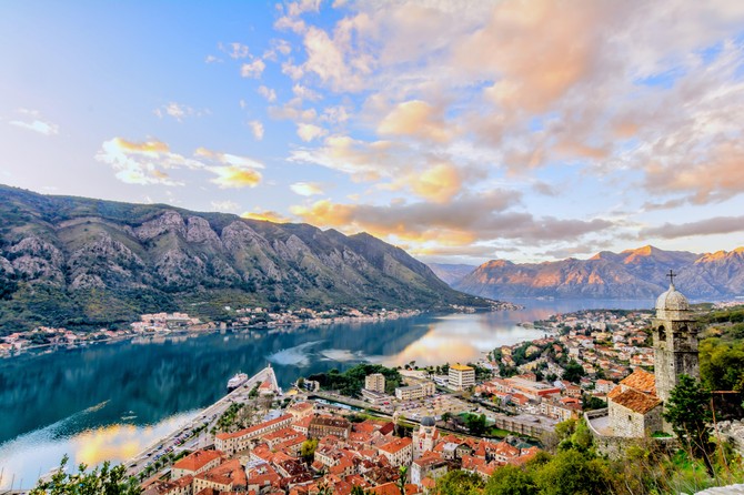 Pogled sa tvrđave San Đovani 