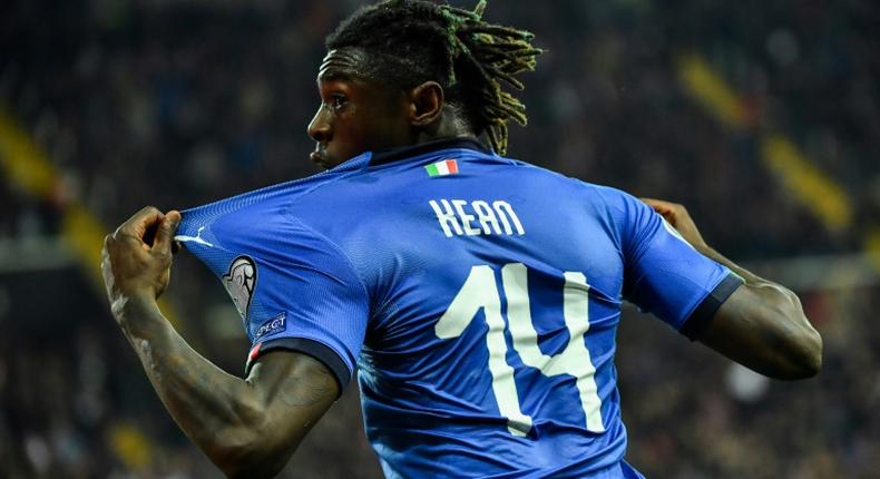 Remember the name: Moise Kean marked his maiden international start with a goal