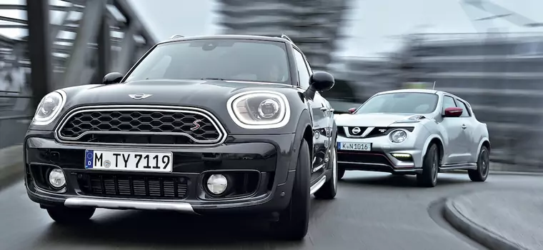 Mini Countryman Cooper S kontra Nissan Juke Nismo RS - wysoce zadziorne