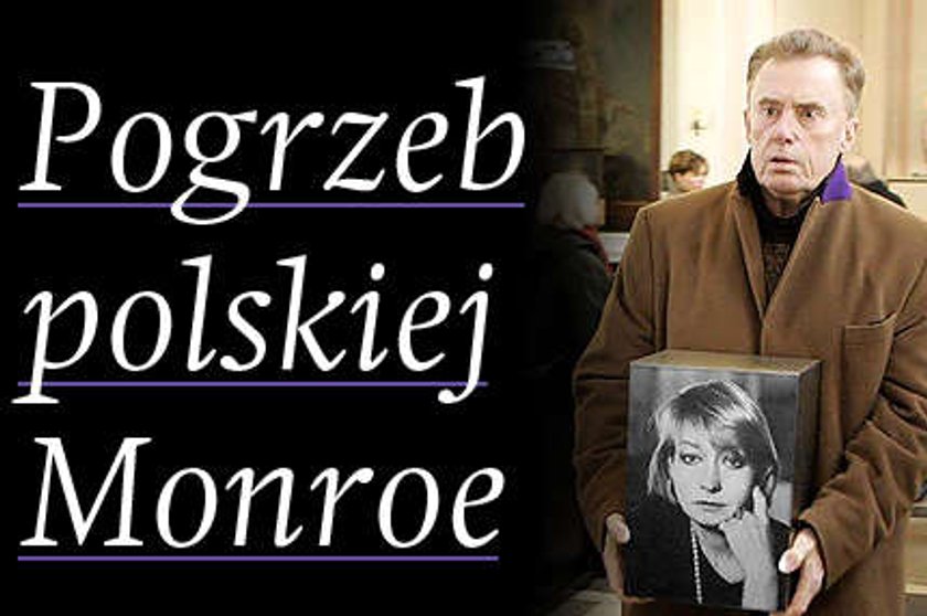 Pogrzeb polskiej Monroe. Foto