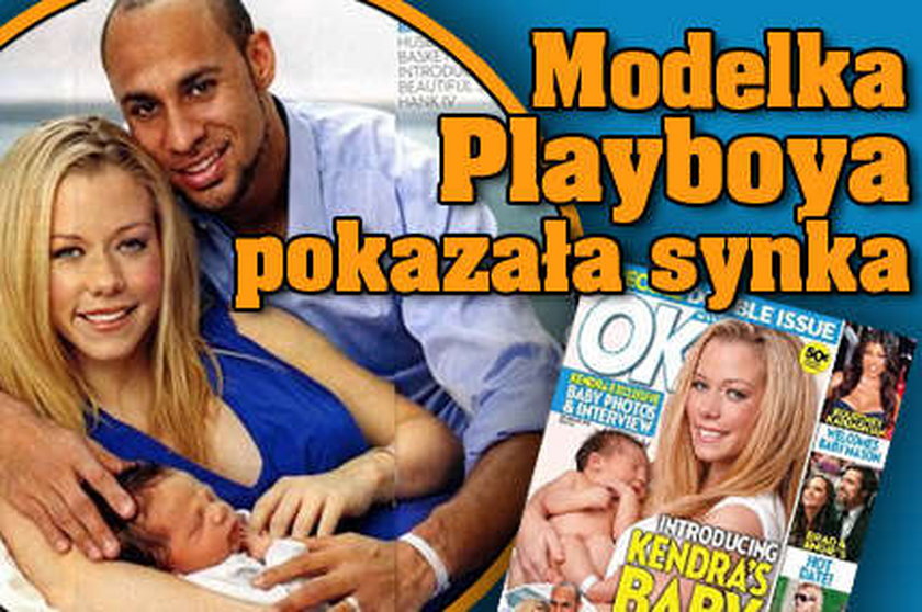 Modelka Playboya pokazała synka