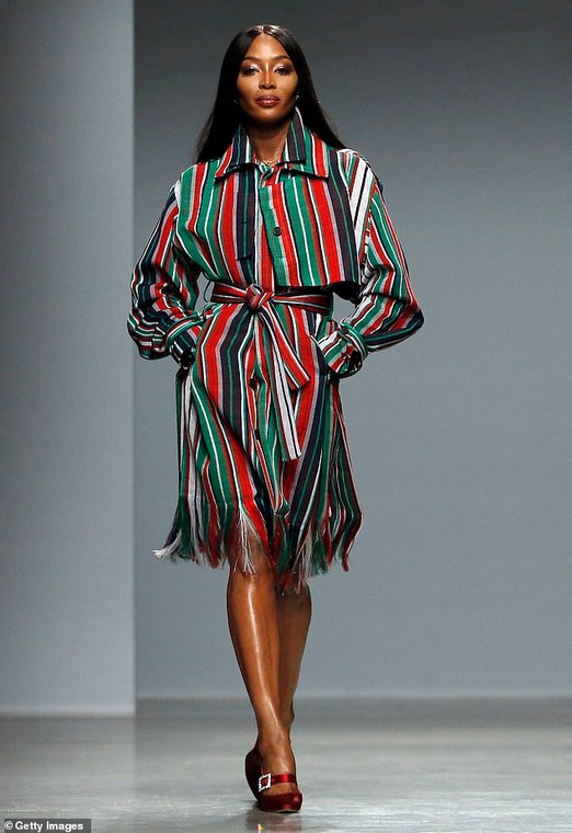 Naomi Campbell walks for Kenneth Ize's Paris Fashion Week debut [Daily Mail]