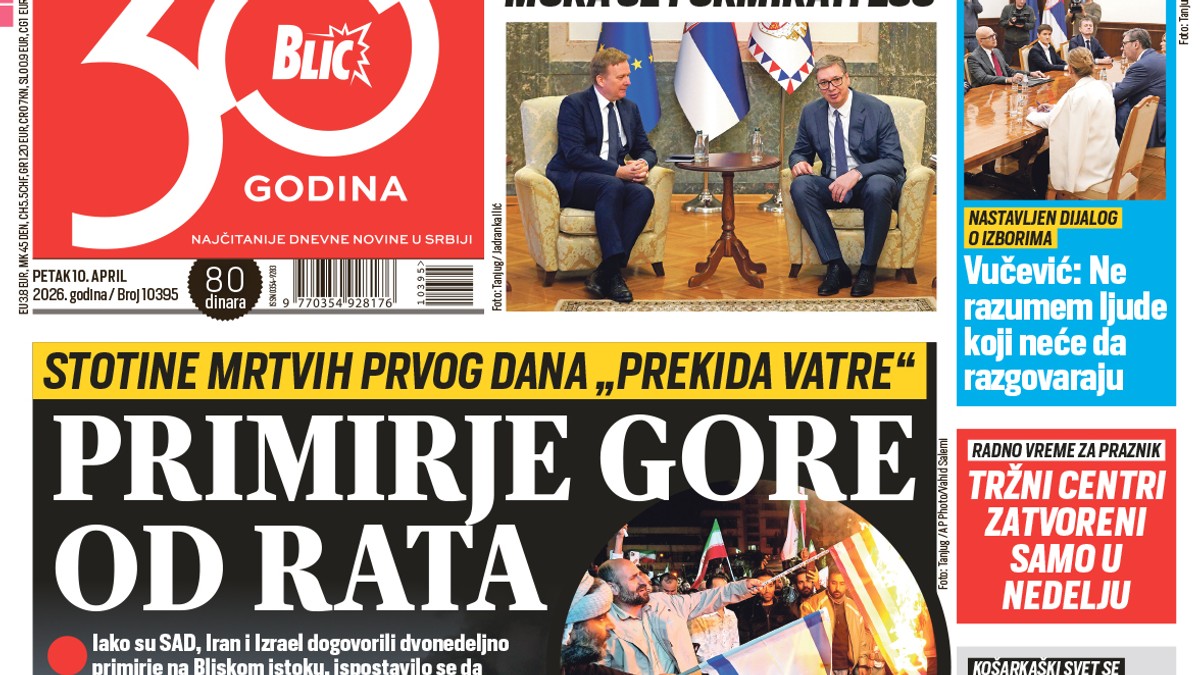 NASLOVNA BLIC