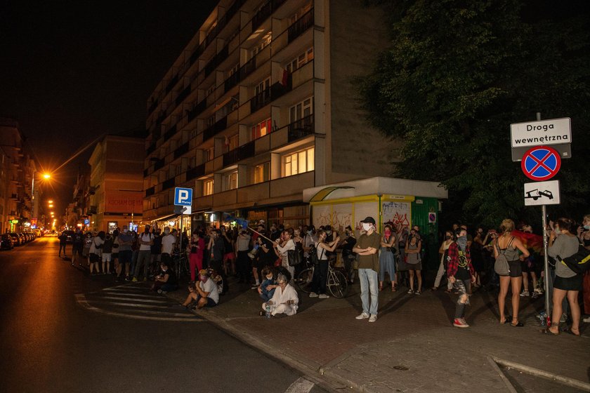 Zatrzymano Amerykankę podczas protestu działaczy LGBT w Warszawie!