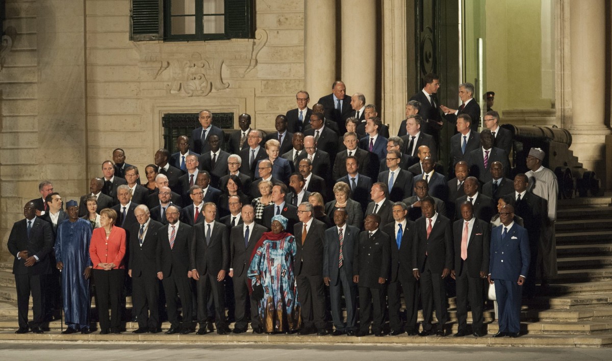 Afrykańscy i europejscy przywódcy na szczycie ws. kryzysu migracyjnego, Valletta, Malta