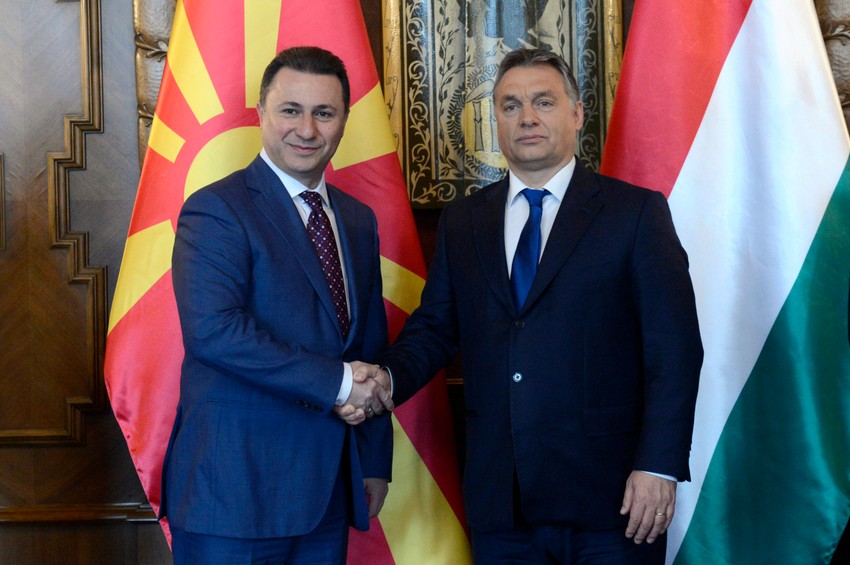 Nikola Gruevski i Viktor Orban 