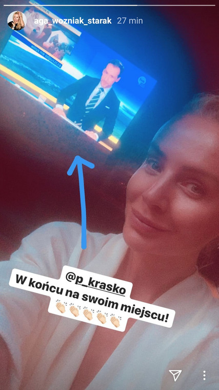 Agnieszka Woźniak-Starak na Instagramie