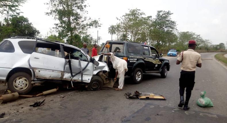 2 killed, 10 sustain injuries in accident on Lagos-Ibadan Expressway/Illustration (Independent)