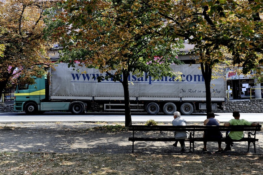 Uobičajena slika u centru Iriga