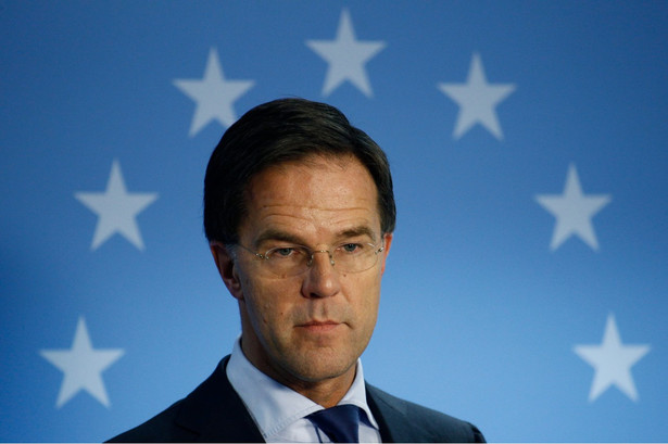 Premier Mark Rutte, na którego miano przygotowywać zamach