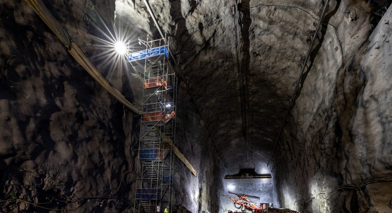 DUNE's neutrino detectors will be located a mile underground in South Dakota.Matthew Kapust, Sanford Underground Research Facility