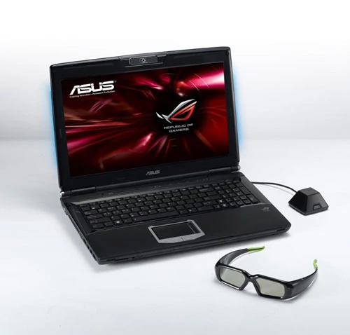 ASUS G51J -3D to pierwszy notebook wykorzystujący technologię NVIDIA 3D Vision. Asus/NVIDIA.