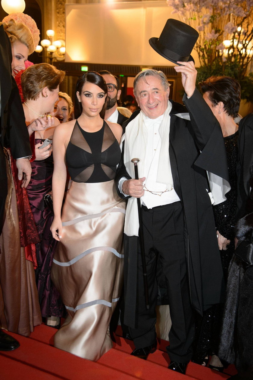 Richard Lugner i Kim Kardashian