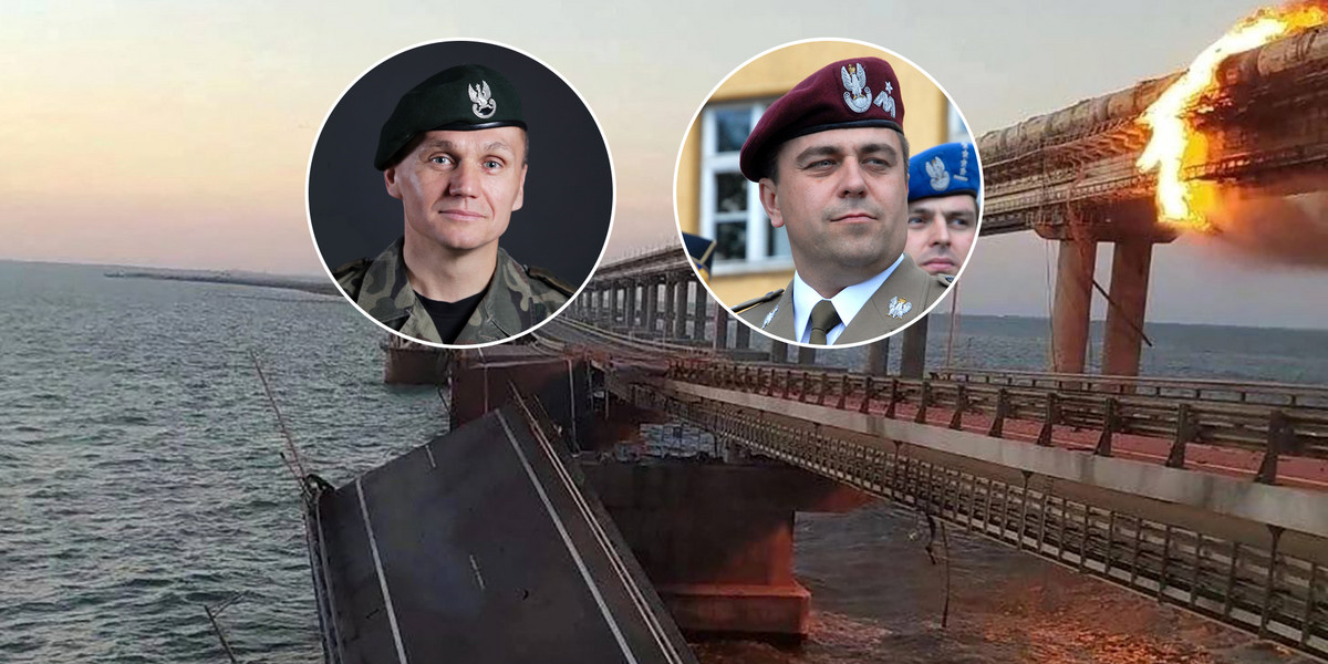 Gen. Roman Polko i gen. Tomasz Bąk, nie chcą przesądzać, co do tego, jak doszło do wydarzeń na Moście Krymskim.