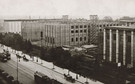 Gmach Muzeum Narodowego przy Al.3 Maja (obecnie Aleje Jerozolimskie) w budowie, rok 1935